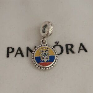 Pandora ECuador Flag Charm
